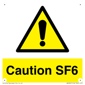 Caution SF6